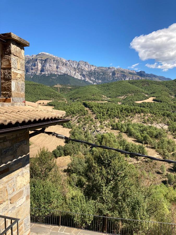Casa Encuentra, En El Pirineo Al Lado De Ainsa Guest House El Pueyo de Araguas Ngoại thất bức ảnh