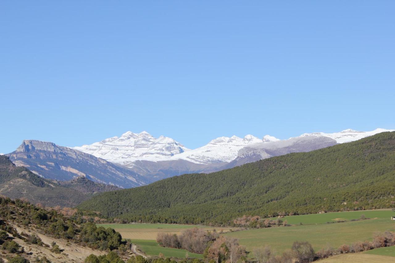 Casa Encuentra, En El Pirineo Al Lado De Ainsa Guest House El Pueyo de Araguas Ngoại thất bức ảnh